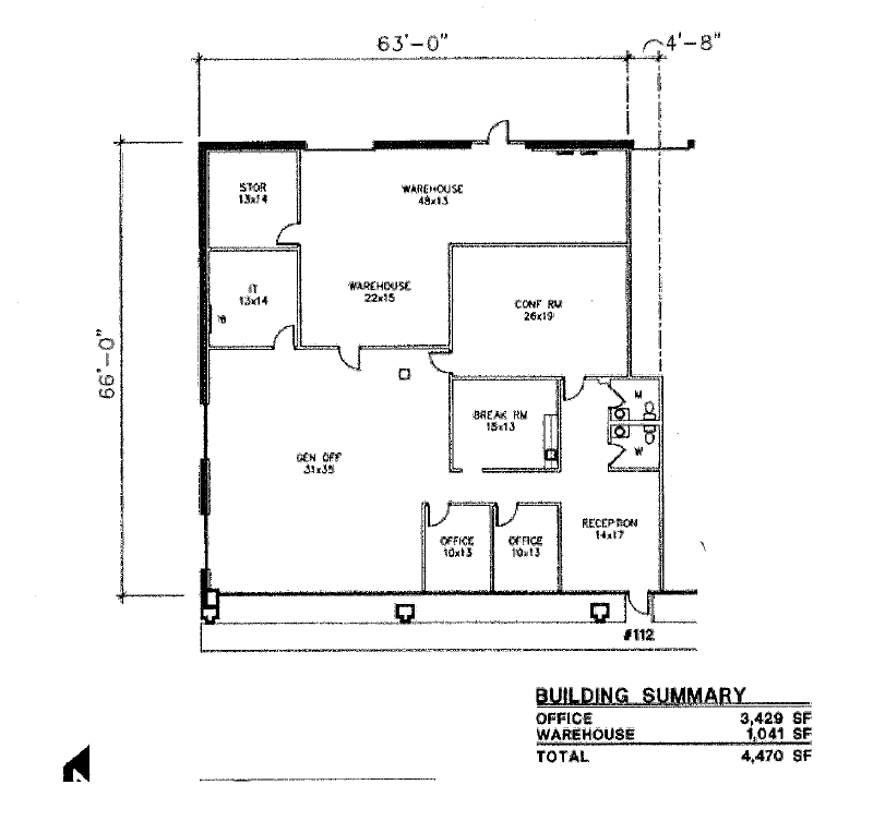 4405 Beltwood Pky, Dallas, TX à louer Plan d  tage- Image 1 de 1