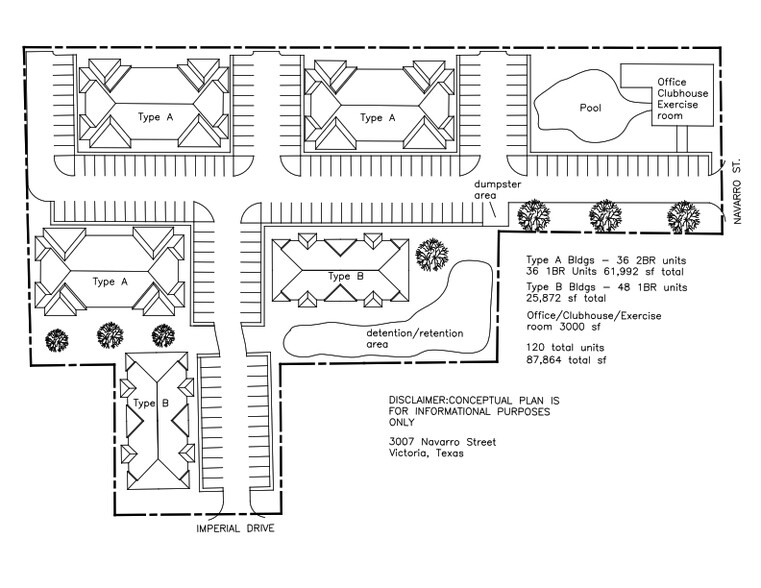 3007 N Navarro St, Victoria, TX à vendre - Plan de site - Image 3 de 16