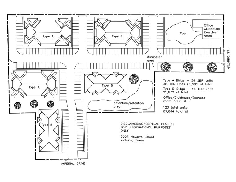 3007 N Navarro St, Victoria, TX for sale - Site Plan - Image 3 of 16
