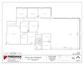 38705 7 Mile Rd, Livonia, MI à louer Plan d’étage- Image 1 de 1