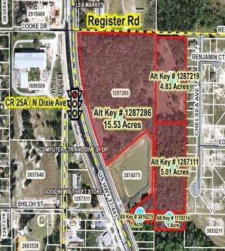 More details for 2631 US 441/27 Hwy, Fruitland Park, FL - Land for Sale