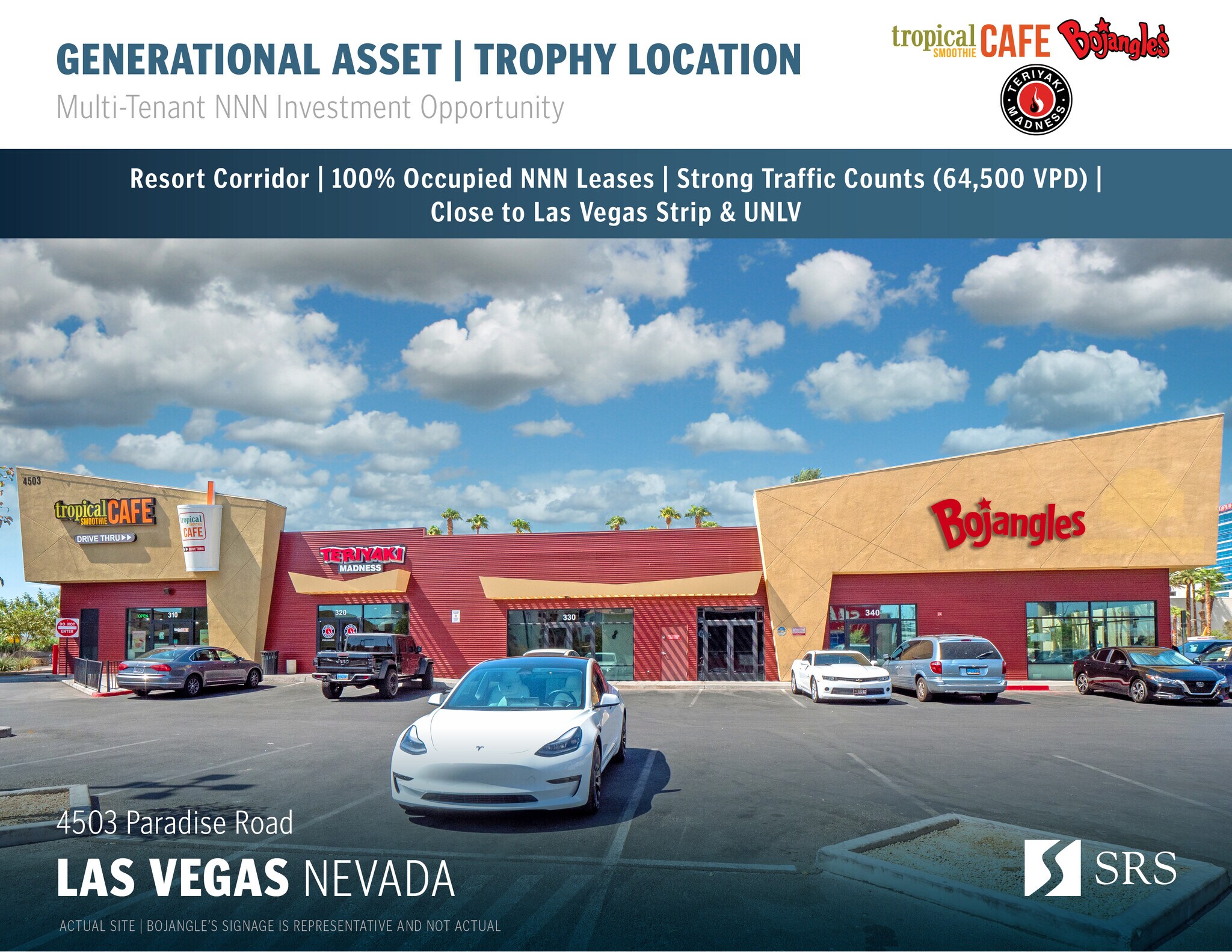 4503 Paradise Rd, Las Vegas, NV à vendre Photo principale- Image 1 de 12