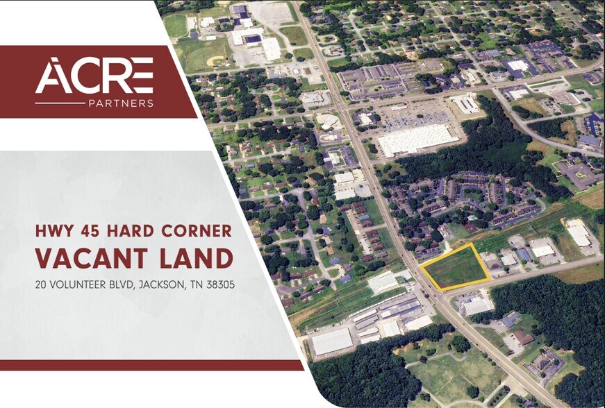 20 Volunteer Blvd, Jackson, TN à vendre - Photo du bâtiment - Image 1 de 3