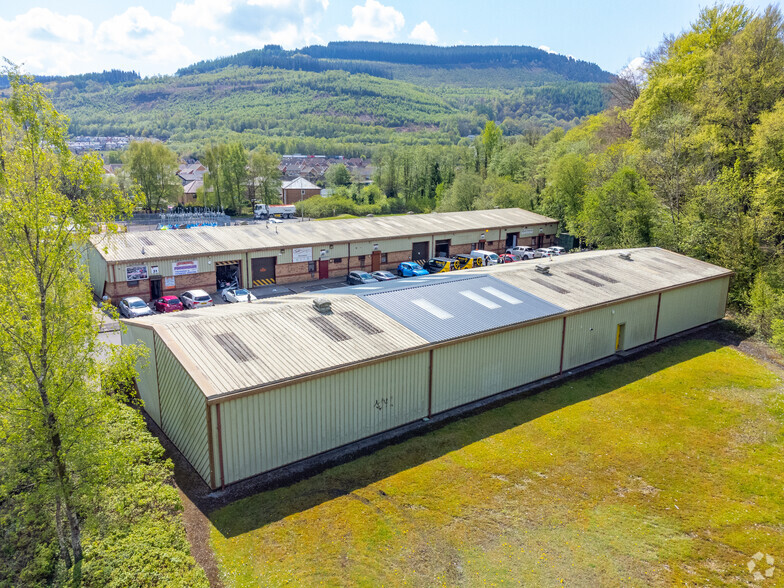 Aberaman, Aberdare for lease - Aerial - Image 2 of 5