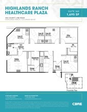 206 W County Line Rd, Highlands Ranch, CO for lease Floor Plan- Image 1 of 1