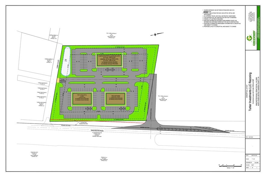 8782 Winchester Rd, Front Royal, VA à vendre - Plan de site - Image 3 de 23