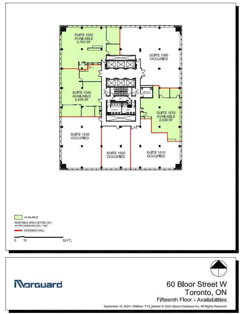 60 Bloor St W, Toronto, ON for lease Floor Plan- Image 1 of 1