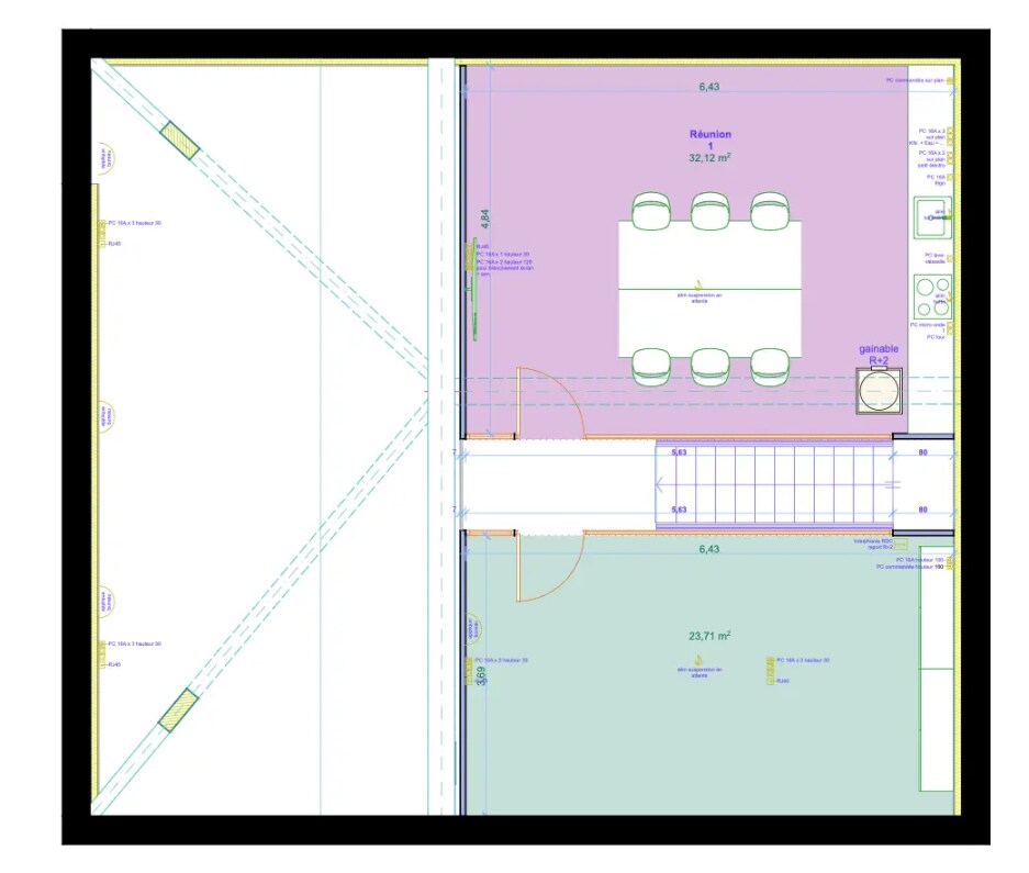 Rue Molière, Lyon, RHO 69006 - Unit Lot 1 -  - Floor Plan - Image 2 of 9