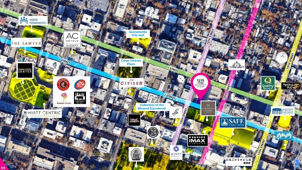 1215 J St, Sacramento, CA à louer - Photo du bâtiment - Image 3 de 10