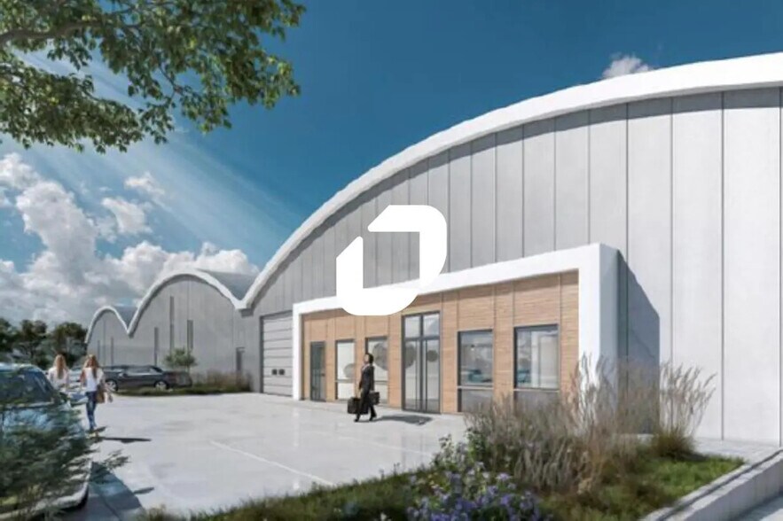 Bureau dans Fretin à louer - Photo du bâtiment - Image 3 de 4