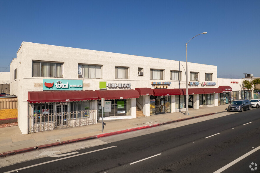 937-949 W Valley Blvd, Alhambra, CA for sale - Building Photo - Image 1 of 1