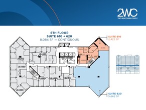 2 Wisconsin Cir, Chevy Chase, MD à louer Plan d’étage- Image 1 de 1