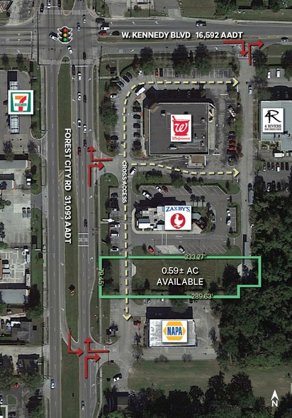 Forest City Road, Orlando, FL for sale - Aerial - Image 2 of 2