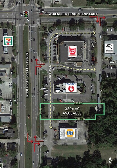 Forest City Road, Orlando, FL à vendre - Aérien - Image 2 de 2