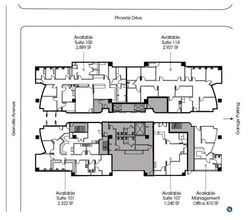 7150 Greenville Ave, Dallas, TX à louer Plan d’étage- Image 1 de 1