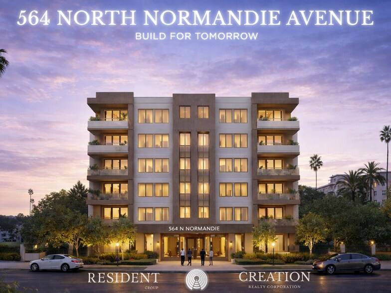 564 N Normandie Ave, Los Angeles, CA à vendre - Photo du bâtiment - Image 2 de 12