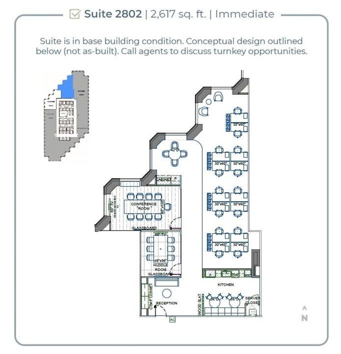 40 King St W, Toronto, ON for lease Floor Plan- Image 1 of 1