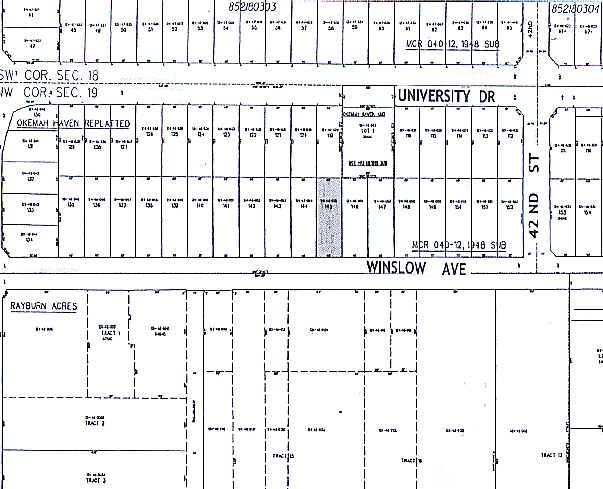 4112 E Winslow, Phoenix, AZ à louer - Plan cadastral - Image 2 de 2