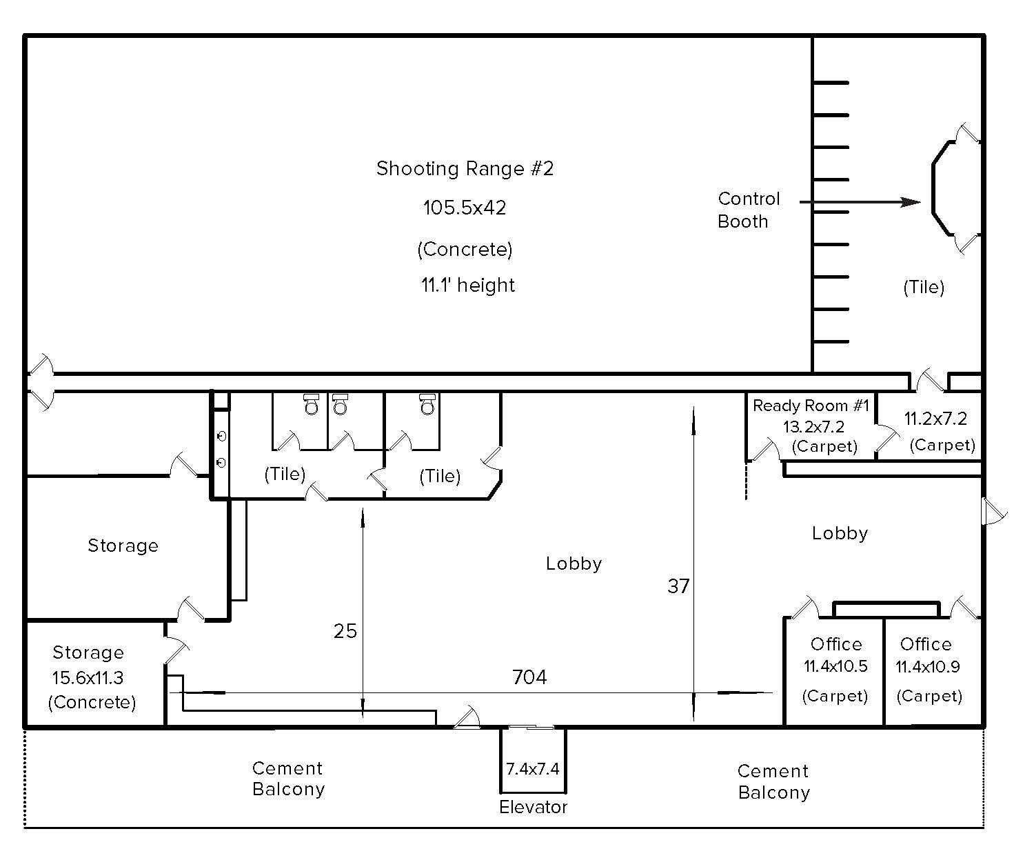 697 N Denver Ave, Loveland, CO for lease Floor Plan- Image 1 of 1
