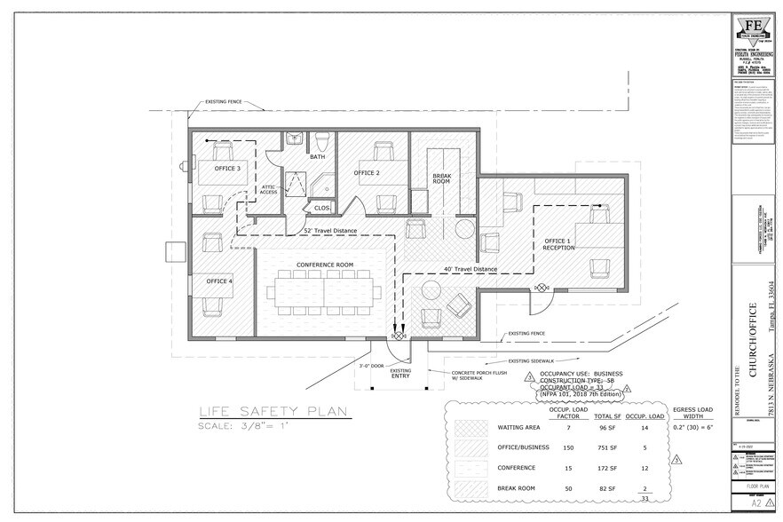 7813 N Nebraska Ave, Tampa, FL à louer - Photo du bâtiment - Image 2 de 3
