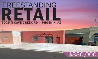 9025 N Cave Creek Rd, Phoenix AZ - Commercial Real Estate