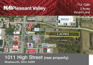 Plus de détails pour 1011 High St, Wadsworth, OH - Terrain à vendre
