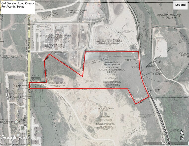 Old Decatur Rd, Fort Worth, TX for sale - Site Plan - Image 2 of 6