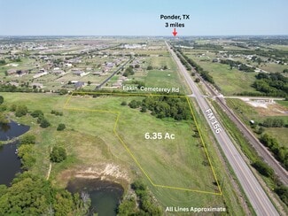 More details for TBD 6.35 ACRES S FM 156 DISH, Texas 76247, Justin, TX - Land for Sale