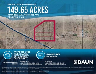 More details for Southern Ave & 343rd Ave, Tonopah, AZ - Land for Sale