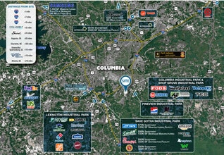 4201 Bluff Rd, Columbia, SC à louer Aérien- Image 2 de 3