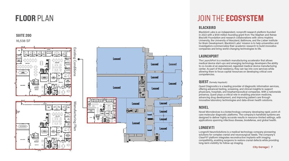 101 Dickman St, Baltimore, MD à louer - Plan d’étage - Image 3 de 18