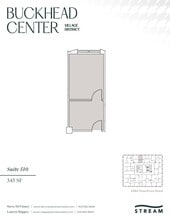 2970 Peachtree Rd NW, Atlanta, GA à louer Plan d’étage- Image 1 de 1