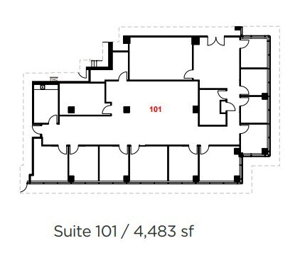 2020 Winston Park Dr, Oakville, ON for lease Floor Plan- Image 1 of 1