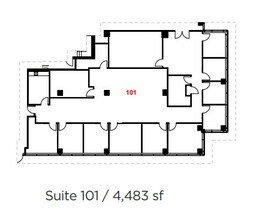2020 Winston Park Dr, Oakville, ON for lease Floor Plan- Image 1 of 1