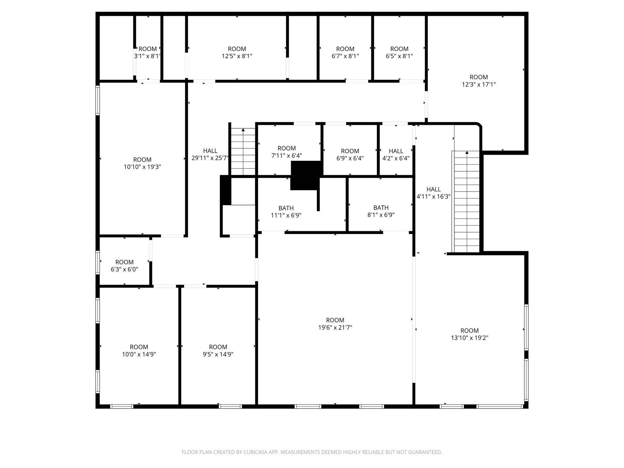304 N Harper Ave, Los Angeles, CA for lease Floor Plan- Image 1 of 1
