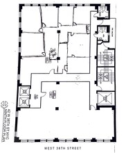 42 W 38th St, New York, NY for lease Site Plan- Image 2 of 3