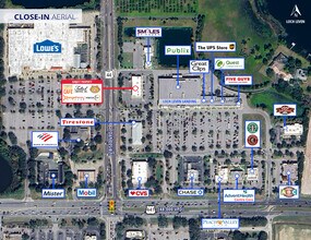 NEC of Hwy 441 & SR 44, Mount Dora, FL - AERIAL map view