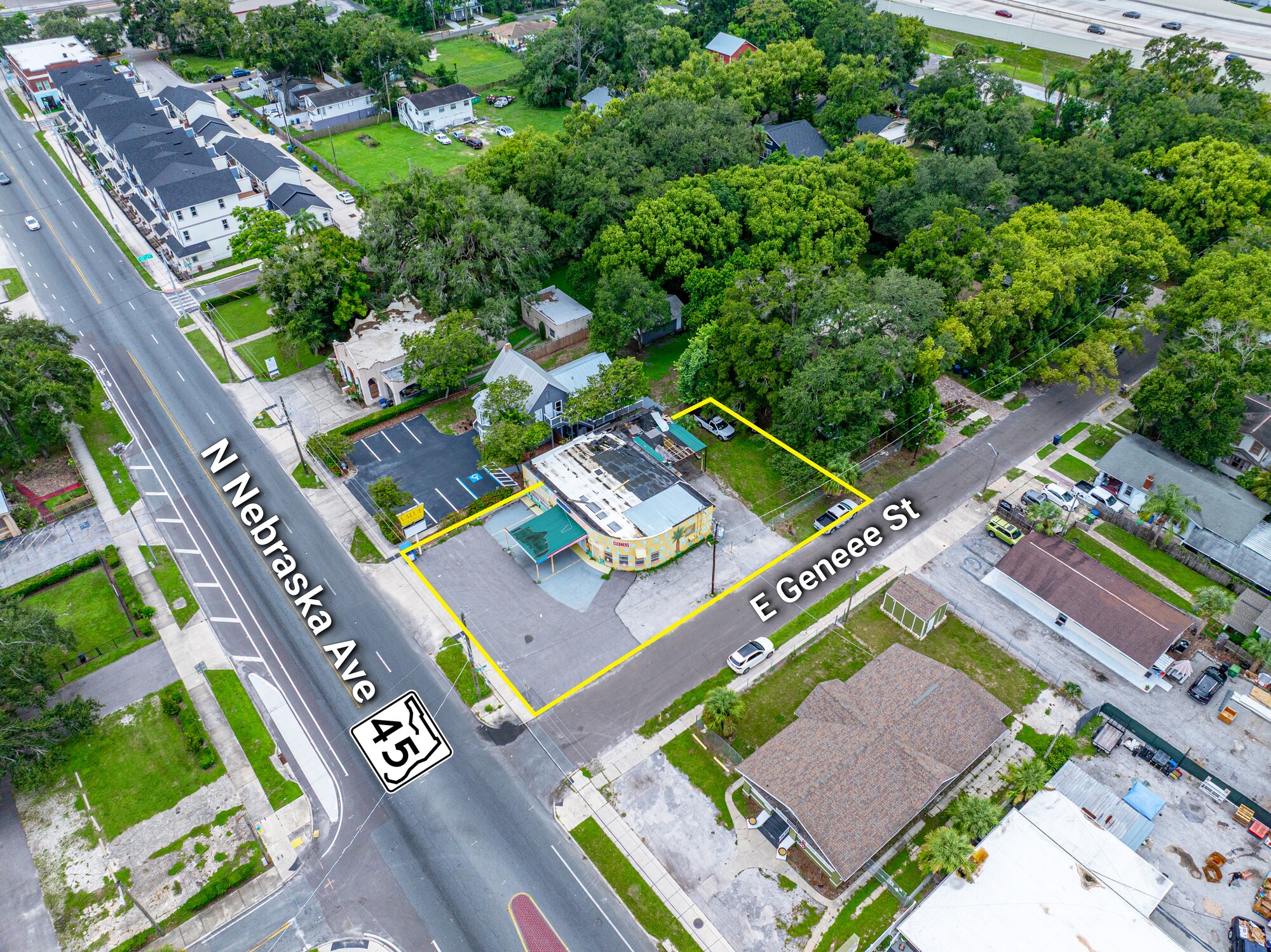 4214 N Nebraska Ave, Tampa, FL à vendre Aérien- Image 1 de 8