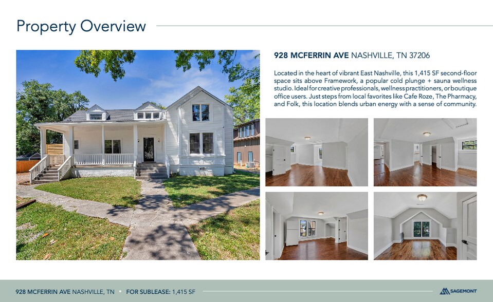 928 Mcferrin Ave, Nashville, TN à louer - Photo du bâtiment - Image 3 de 10