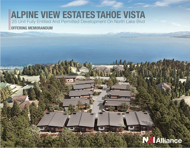 6701 North Lake Blvd, Tahoe Vista, CA à vendre - Aérien - Image 1 de 3