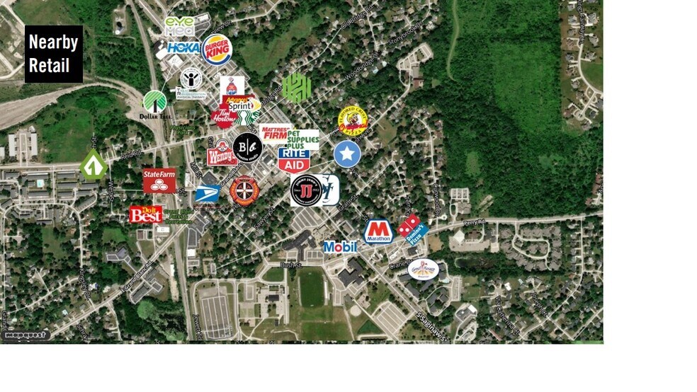 11432 S Saginaw St, Grand Blanc, MI à vendre - Photo du bâtiment - Image 1 de 3