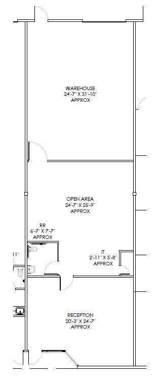 11905-11945 Starcrest Dr, San Antonio, TX à louer Plan d  tage- Image 1 de 3