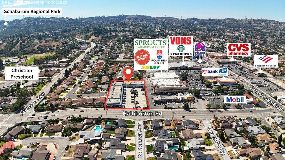 15902-15946 Halliburton Rd, Hacienda Heights, CA à louer - Photo du bâtiment - Image 3 de 18