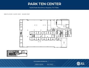 16200 Park Row, Houston, TX à louer Plan d’étage- Image 2 de 2