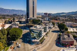 4100 W Alameda Ave, Burbank, CA - AERIAL map view