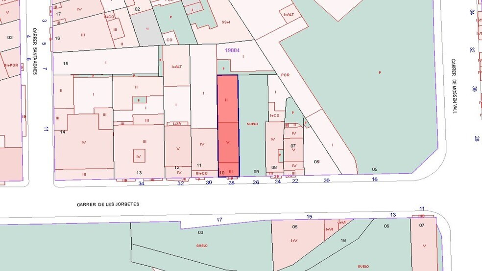 Terrain dans Manresa, Barcelona à vendre - Plan cadastral - Image 3 de 3