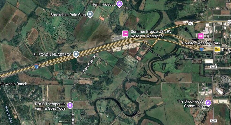 550 Peach Ridge Road, Brookshire, TX for sale - Building Photo - Image 2 of 3