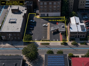 123 Buffalo St, Ithaca, NY - Aerial map view