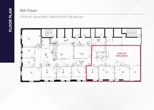 1627 Main St, Kansas City, MO à louer Plan d’étage- Image 1 de 1