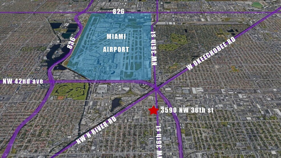 3590 NW 36th St, Miami, FL à vendre - Photo du bâtiment - Image 3 de 10